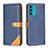 Handytasche Stand Schutzhülle Flip Leder Hülle B02F für Motorola Moto G71 5G