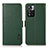 Handytasche Stand Schutzhülle Flip Leder Hülle B03H für Xiaomi Poco X4 NFC Grün