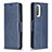 Handytasche Stand Schutzhülle Flip Leder Hülle B04F für Xiaomi Mi 11i 5G Blau