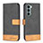 Handytasche Stand Schutzhülle Flip Leder Hülle B05F für Motorola Moto G200 5G