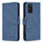 Handytasche Stand Schutzhülle Flip Leder Hülle B05F für Xiaomi Poco M3 Blau