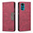 Handytasche Stand Schutzhülle Flip Leder Hülle B06F für Motorola Moto G22 Rot