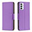 Handytasche Stand Schutzhülle Flip Leder Hülle B06F für Samsung Galaxy F23 5G Violett