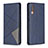 Handytasche Stand Schutzhülle Flip Leder Hülle B07F für Samsung Galaxy A70 Blau