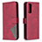 Handytasche Stand Schutzhülle Flip Leder Hülle B08F für Samsung Galaxy S20 FE (2022) 5G Rot