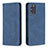 Handytasche Stand Schutzhülle Flip Leder Hülle B15F für Samsung Galaxy S20 5G Blau