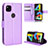 Handytasche Stand Schutzhülle Flip Leder Hülle BY1 für Google Pixel 4a Violett