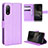 Handytasche Stand Schutzhülle Flip Leder Hülle BY1 für Sony Xperia Ace II Violett