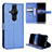 Handytasche Stand Schutzhülle Flip Leder Hülle BY1 für Sony Xperia PRO-I Blau