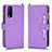 Handytasche Stand Schutzhülle Flip Leder Hülle BY2 für Vivo Y12s Violett