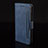 Handytasche Stand Schutzhülle Flip Leder Hülle BY2 für Xiaomi Poco X3 Blau