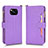 Handytasche Stand Schutzhülle Flip Leder Hülle BY2 für Xiaomi Poco X3 NFC Violett