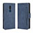 Handytasche Stand Schutzhülle Flip Leder Hülle BY3 für Nokia C3 Blau