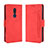 Handytasche Stand Schutzhülle Flip Leder Hülle BY3 für Nokia C3 Rot