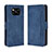 Handytasche Stand Schutzhülle Flip Leder Hülle BY3 für Xiaomi Poco X3 NFC Blau