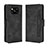 Handytasche Stand Schutzhülle Flip Leder Hülle BY3 für Xiaomi Poco X3 NFC Schwarz