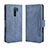 Handytasche Stand Schutzhülle Flip Leder Hülle BY3 für Xiaomi Redmi 9 Blau