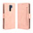 Handytasche Stand Schutzhülle Flip Leder Hülle BY3 für Xiaomi Redmi 9 Rosa