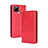 Handytasche Stand Schutzhülle Flip Leder Hülle BY4 für Realme V3 5G Rot