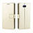 Handytasche Stand Schutzhülle Flip Leder Hülle BY5 für Sony Xperia 10 Plus Gold