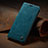 Handytasche Stand Schutzhülle Flip Leder Hülle C02S für Samsung Galaxy A42 5G Blau