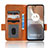Handytasche Stand Schutzhülle Flip Leder Hülle C02X für Motorola Moto G32