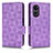 Handytasche Stand Schutzhülle Flip Leder Hülle C02X für Oppo F23 5G Violett