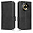 Handytasche Stand Schutzhülle Flip Leder Hülle C02X für Realme 11 Pro+ Plus 5G Schwarz