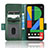 Handytasche Stand Schutzhülle Flip Leder Hülle C05X für Google Pixel 4