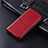 Handytasche Stand Schutzhülle Flip Leder Hülle C06X für Google Pixel 4 Rot