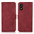 Handytasche Stand Schutzhülle Flip Leder Hülle D01Y für Huawei Honor X5 Rot