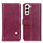 Handytasche Stand Schutzhülle Flip Leder Hülle D04Y für Samsung Galaxy S21 5G Violett