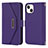 Handytasche Stand Schutzhülle Flip Leder Hülle D07T für Apple iPhone 14