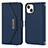 Handytasche Stand Schutzhülle Flip Leder Hülle D07T für Apple iPhone 14