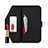 Handytasche Stand Schutzhülle Flip Leder Hülle D07T für Apple iPhone 14