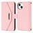 Handytasche Stand Schutzhülle Flip Leder Hülle D07T für Apple iPhone 14 Plus