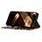Handytasche Stand Schutzhülle Flip Leder Hülle DY01 für Sony Xperia 1 V Braun
