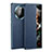 Handytasche Stand Schutzhülle Flip Leder Hülle F01 für Huawei Mate 40 Blau