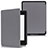 Handytasche Stand Schutzhülle Flip Leder Hülle für Amazon Kindle Paperwhite 6 inch Grau