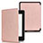Handytasche Stand Schutzhülle Flip Leder Hülle für Amazon Kindle Paperwhite 6 inch Rosegold