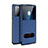 Handytasche Stand Schutzhülle Flip Leder Hülle für Huawei Honor Play4 5G Blau