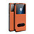 Handytasche Stand Schutzhülle Flip Leder Hülle für Huawei Honor Play4 5G Orange
