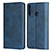Handytasche Stand Schutzhülle Flip Leder Hülle für Huawei P40 Lite E Blau