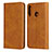 Handytasche Stand Schutzhülle Flip Leder Hülle für Huawei P40 Lite E Orange