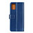 Handytasche Stand Schutzhülle Flip Leder Hülle für LG K52
