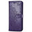 Handytasche Stand Schutzhülle Flip Leder Hülle für LG Stylo 6 Violett