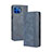 Handytasche Stand Schutzhülle Flip Leder Hülle für Motorola Moto G 5G Plus Blau