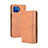 Handytasche Stand Schutzhülle Flip Leder Hülle für Motorola Moto One 5G Orange