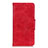 Handytasche Stand Schutzhülle Flip Leder Hülle für Motorola Moto One Fusion Rot