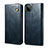 Handytasche Stand Schutzhülle Flip Leder Hülle für Samsung Galaxy A12 Blau